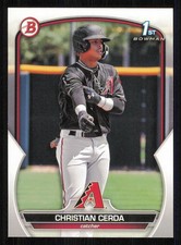 2023 Bowman Prospects #BP56 Christian Cerda