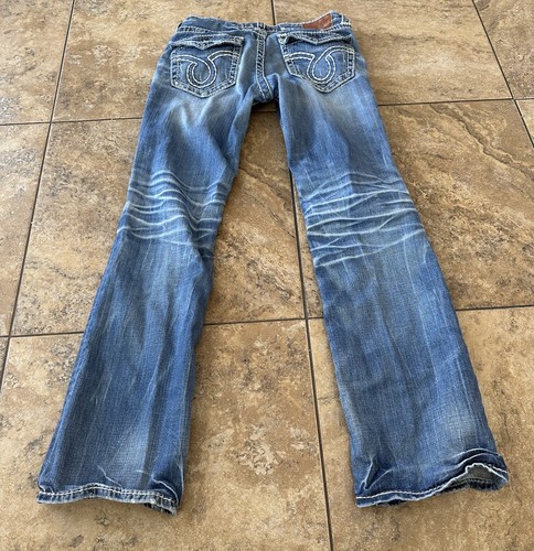 Stivali Big Star Liv donna 28R lavaggio leggero denim invecchiato vestibilità 30X30 - Foto 4 di 8