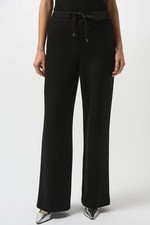 Joseph Ribkoff Drawstring Pull On Wide Leg Pants Size 8