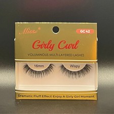 [4 PAIRS] MISS LASHES Girly Curl Voluminous Mult-Layere Eyelash Extension - GC42