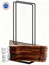 Hanger Organizer Stacker Clothes Holder for Closet Laundry Room Hangars Wire
