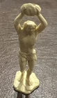 Marx Prehistoric Times Dinosaur Cream Caveman Plastic Figure 1960’s