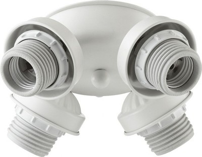 Accessory - 7 Inch Four Light CFL Kit-Studio White Finish Light Kit Quorum