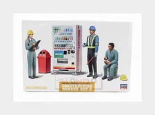 1:35 HASEGAWA Accessories Construction Worker Set B Kit HA66006 Model