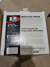 Dutton-Lainson Company WG1500SR 1500 lbs Worm Gear Winch with Split Reel