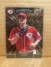 2009 Upper Deck #SQ-43 Jay Bruce StarQuest Gold Rare INSERT