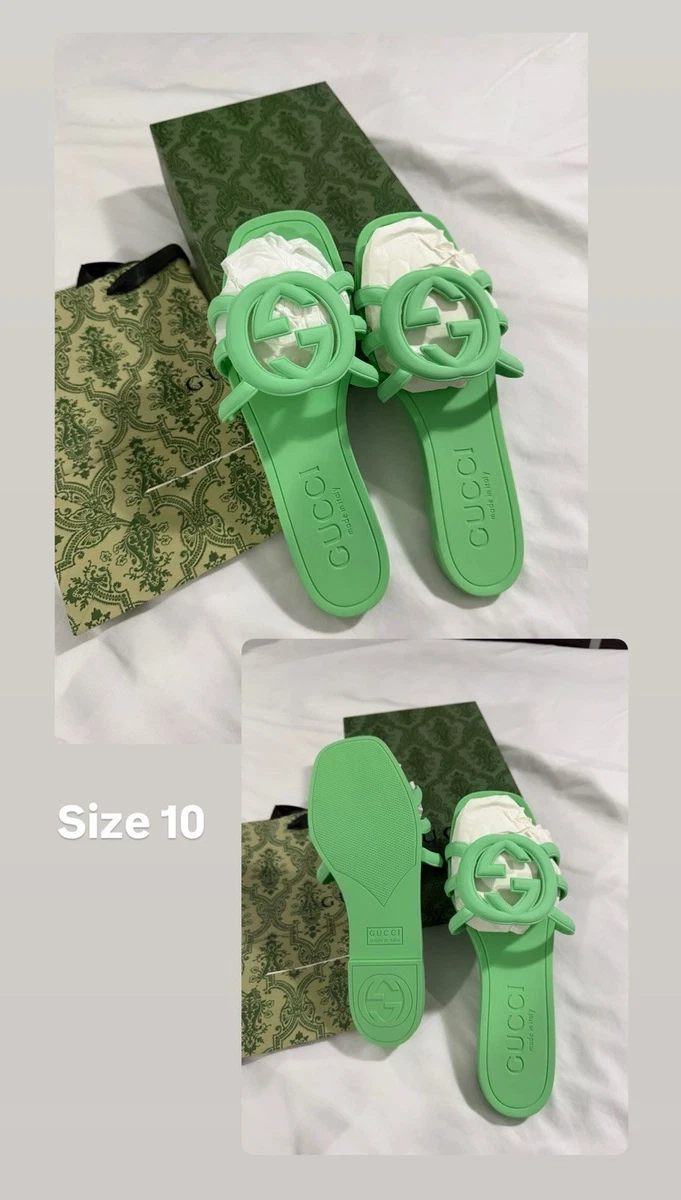 Gucci Green Sandals for Women for sale - eBay