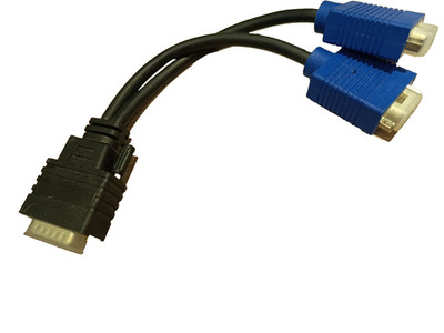 Distributor 79pin to 2 monitors splitter splitter cable for VGA video