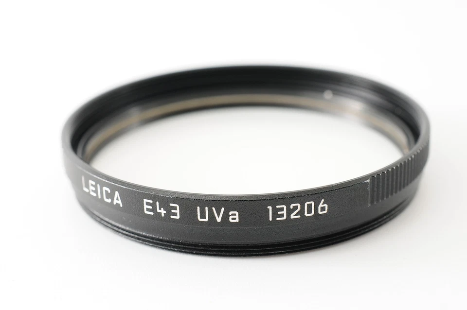 [Near MINT] Leica E43 Uva Protection Filter 13206 Black From JAPAN - Image 2 of 4