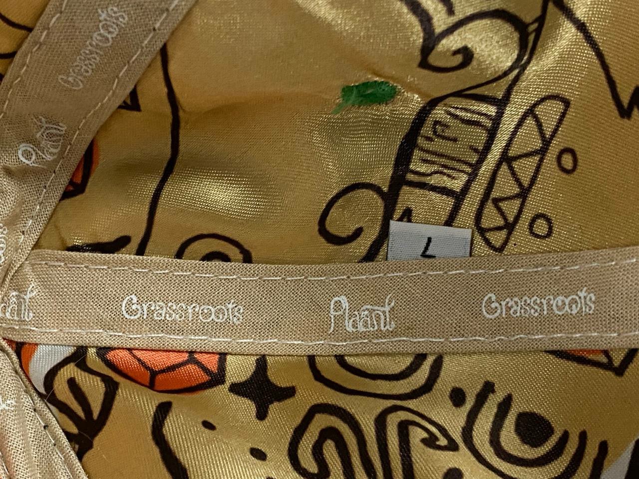 Grassroots California Cap 7 Fitted Hat Plaant Brown Mustard 420 Limit Edit NWT