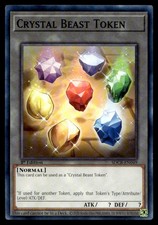 Crystal Beast Token Structure Deck: Legend of the Crystal Beasts SDCB-EN049 MP Y