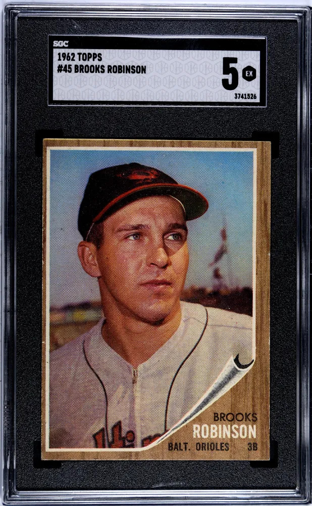 1962 Topps Brooks Robinson #45 SGC 5