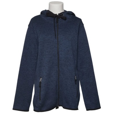 Stedman, Kapuzenpullover, Größe: XL, Knit Fleece Jacket, Blau, Polyester #YnD