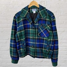 Vintage Pendleton Jacket Wool Button Up Multi...