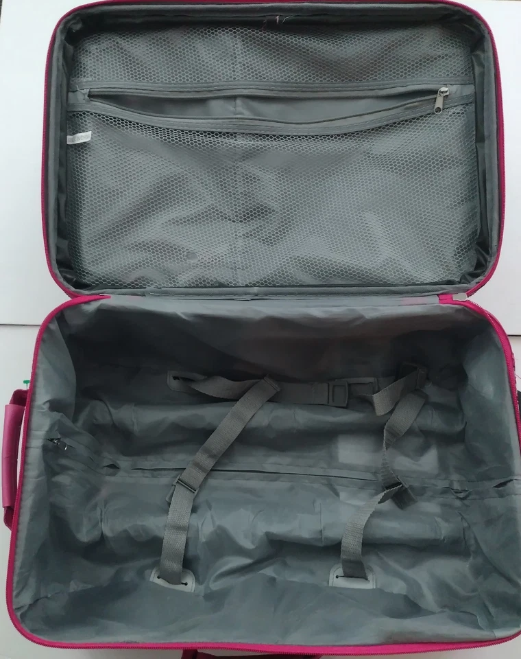 Maleta Rockland Rolling (impresión floral rosa)  Foto 3 de 4