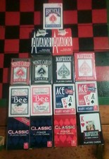 15 Packs Of Playing Cards Cartmundi Bicycle A...