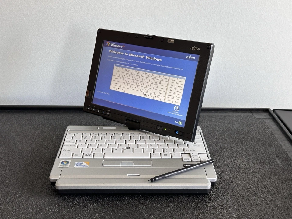 Fujitsu LifeBook P1630 Tablet PC Core 2 Duo 1.2GHz 2GB 64GB SSD WinXP NOS Flawed - Image 2 of 4