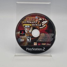 Naruto Ultimate Ninja 3 PS2 PlayStation 2 Pristine Disc Only  Excellent