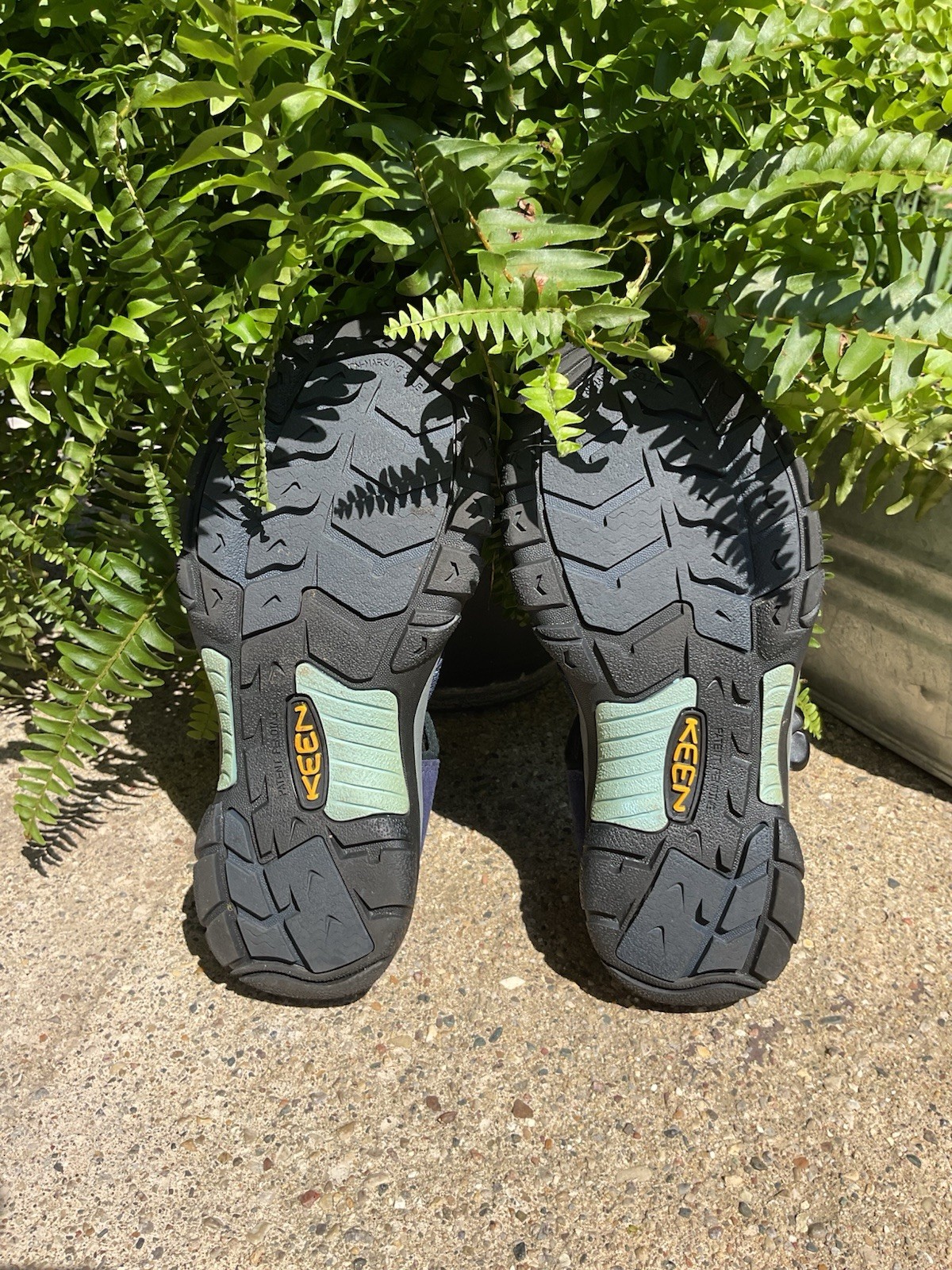 Scarpe Keen Newport H2 donna taglia 7 5 nere blu sandali da trekking acqua impermeabili