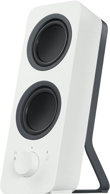 Logitech Z207 Kabelloser PC-Lautsprecher, Bluetooth, Stereo Sound, 10 Watt, weiß