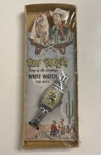 VTG Roy Rogers King Of The Cowboys Wrist Watch Bradley Time Corp. NO. WW 160 USA