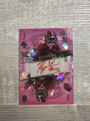 2025 Wild Card Ryan Williams 1/1 Auto SSP Joker Variation Alabama Crimson Tide