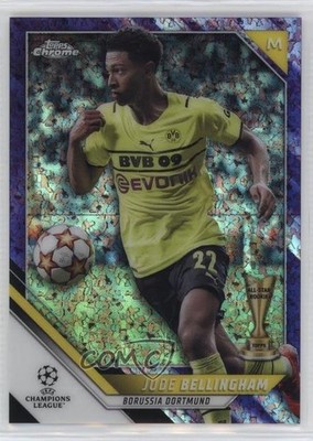 2021-22 Topps Chrome UEFA Champions League 19/250 Jude Bellingham #58 14tf