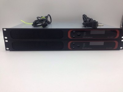 Biamp System Tesira Forte AVB CI + VI Digital Audio Signal Processor Tested