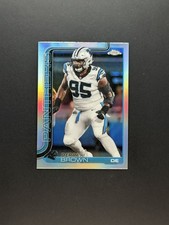 2025 Topps Chrome #47 Derrick Brown Refractor