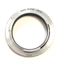 Pentax Asahi PK 330332 49mm reverse adapter. NOS.