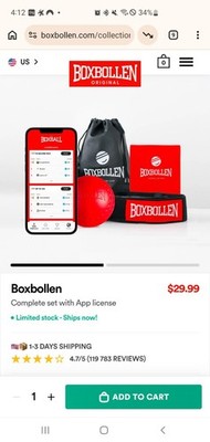 Box Bollen Original MMA Gear Boxing Target Practice Ball Punching Training