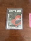 Michael Jordan 1986 Topps  Design Chicago White Sox Promo Card White Back