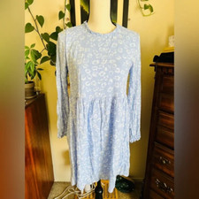 Everly Woman’s Light Blue MIDI Dress Size S