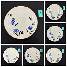 Stangl Pottery Chicory Blue Flower Saucer ONLY Replacement Multiple Discount