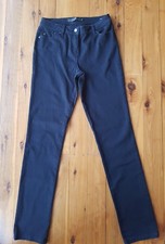 DAVID LAWRENCE Womens Black Modern Fit Slim Leg Stretch Jeans Size 8