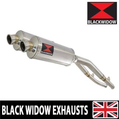 XL1000 V V VARADERO 1999-2014 Doppel Auspuff Endtopf Kit 300mm oval Edelstahl 300SS