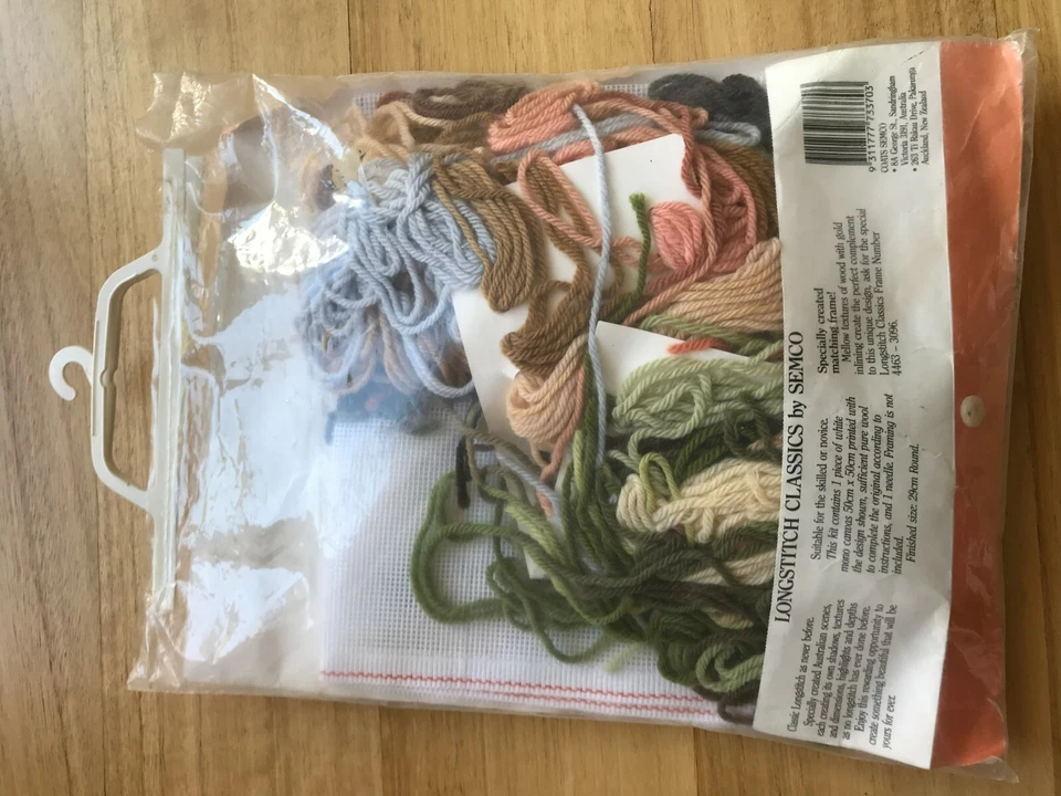 Semco long stitch classics kit bush shadows homestead gum tree outback bush  - Image 4 of 4