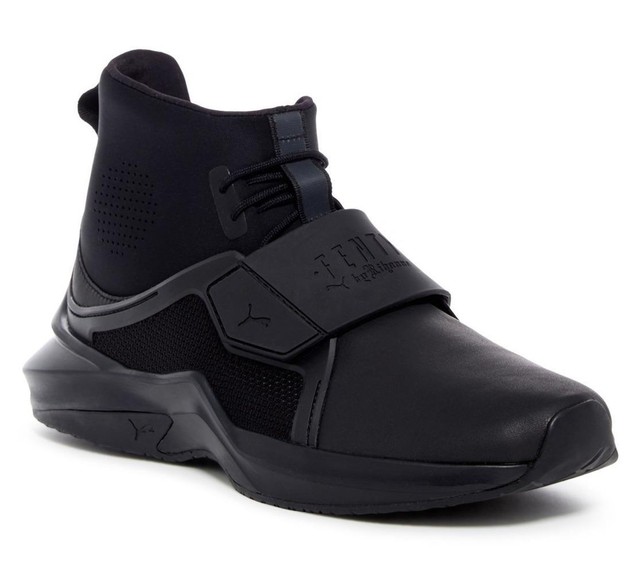 rihanna puma shoes black