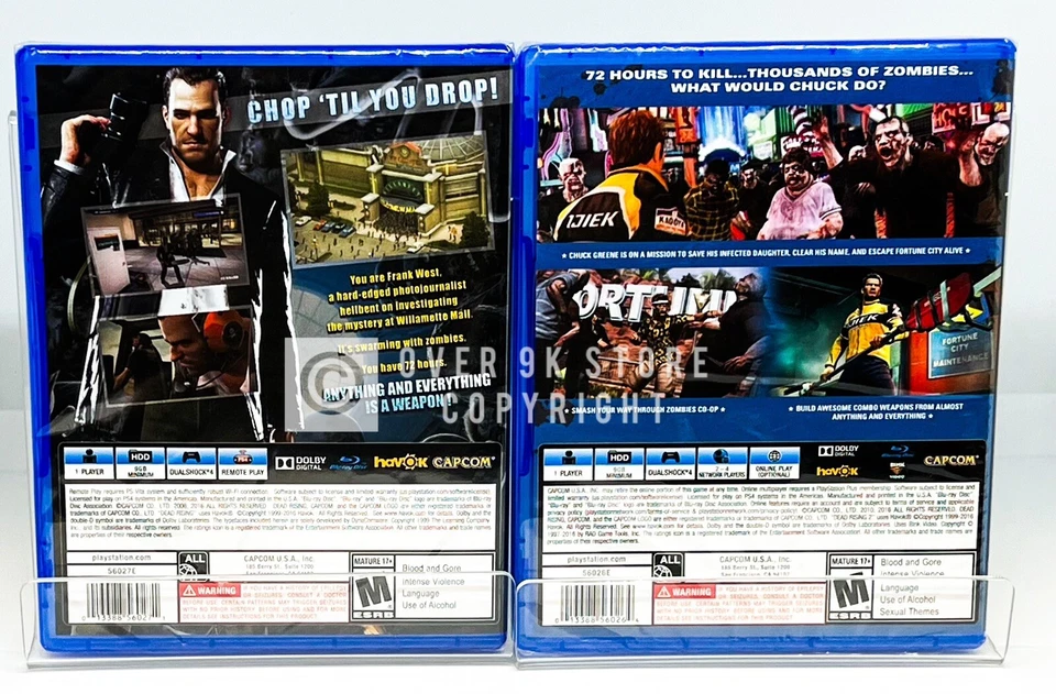 Dead Rising + Dead Rising 2 - PS4 - Brand New | Factory Sealed - Image 2 of 4