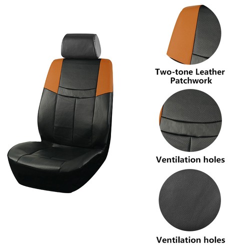 9 Stück Auto Sitzbezug Sitzbezüge Schonbezüge Sitzauflage Ledig mit Freebie - Bild 11 von 16