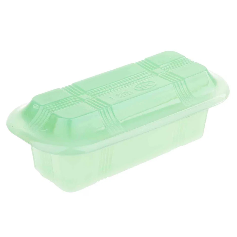 TableCraft Jadeite Green Glass Butter Dish - Image 4 of 4