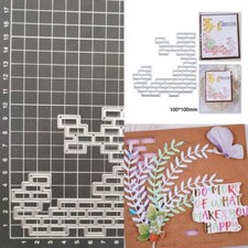 Wall Frame Metal Cutting Dies Scrapbooking photo album Decorative Stencils DIY