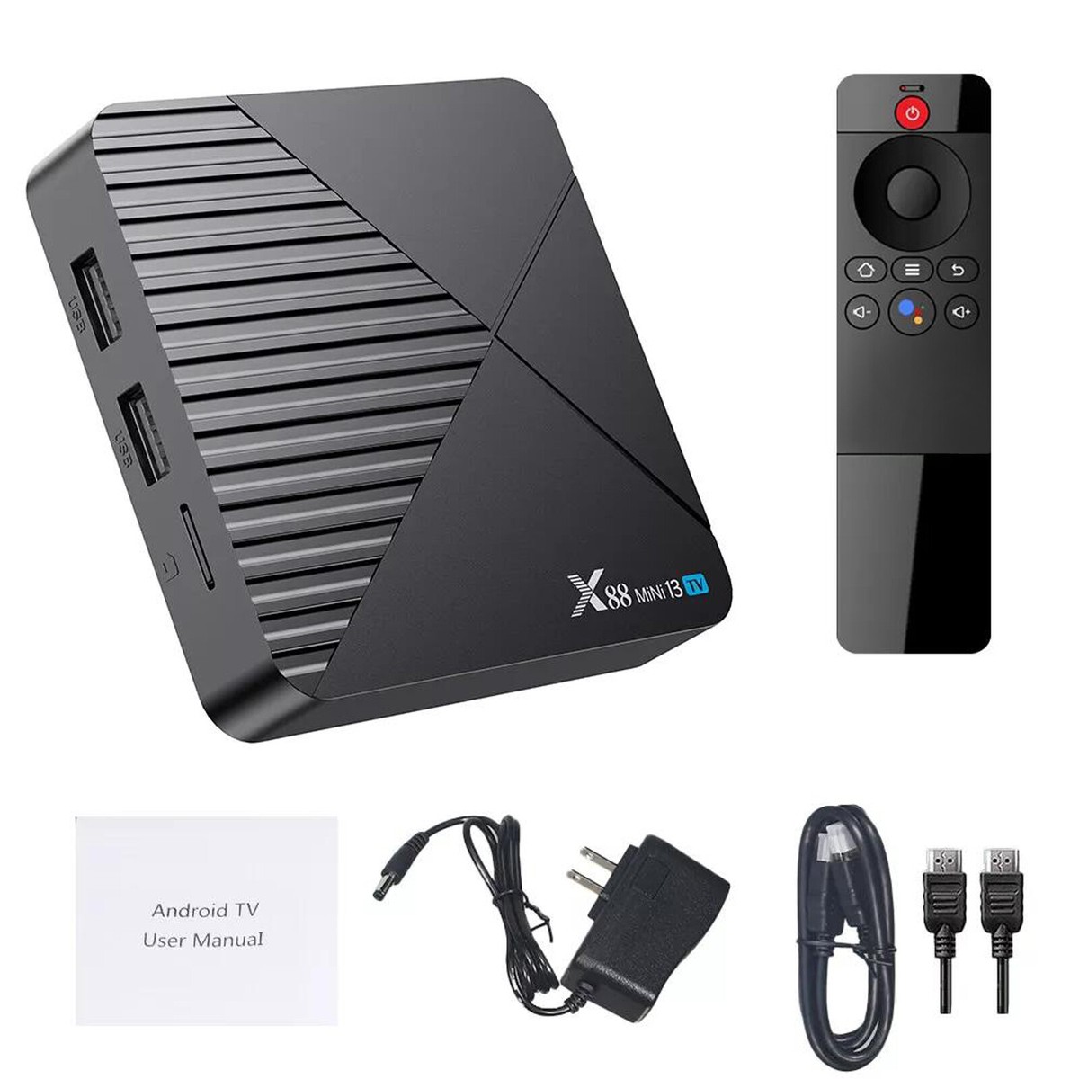 Android 13.0 TV Box, Android Box 2GB RAM 16GB ROM