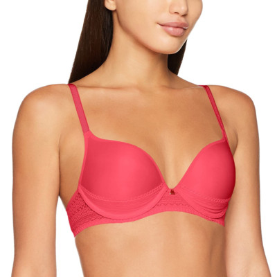Passionata Cheeky Damen Full Effect Push-Up-BH mit Grafisches Spitzenband Neu