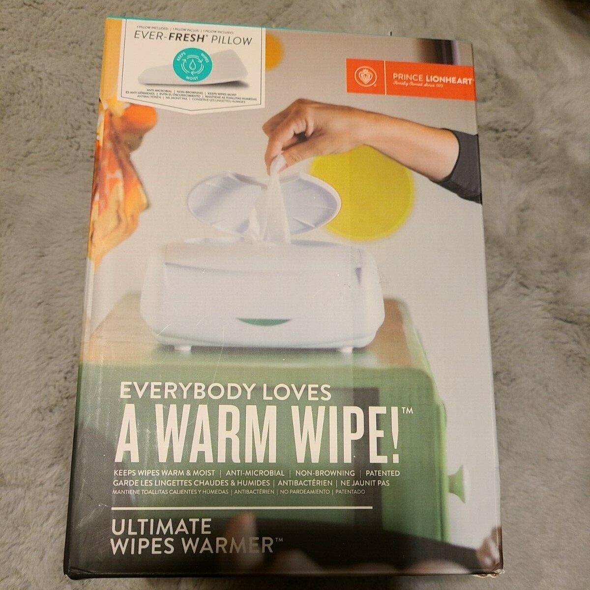 a warm wipe