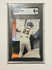 BARRY BONDS 2000 Topps Tek Pattern 12 Variation #13 SGC 9 Giants Rare