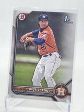 2022 Bowman Dauri Lorenzo 1st Bowman Houston Astros