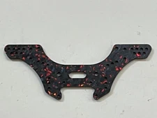 LRC Hobao 1/7 VTE2 V2 Carbon Fiber Rear Shock Tower 4mm Forged Spec Red