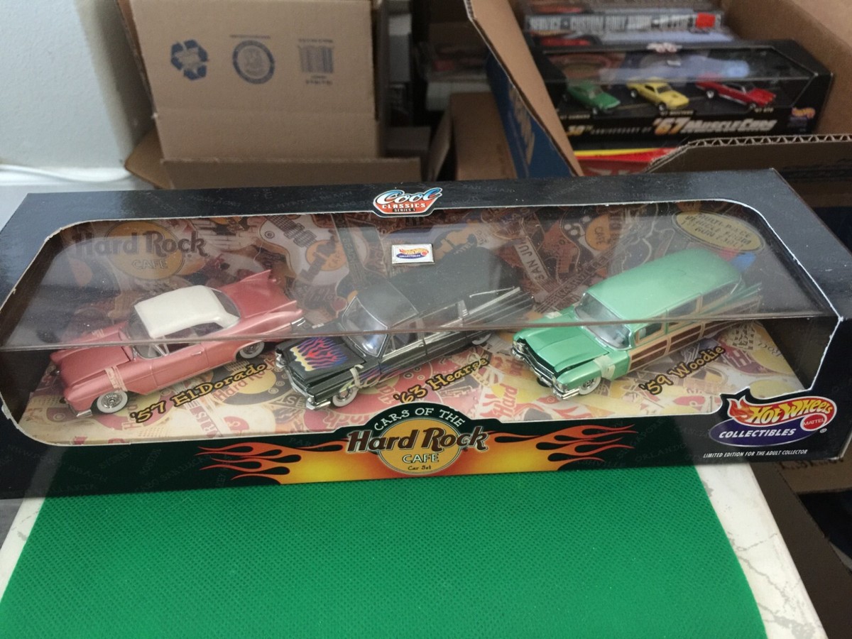 ホットウィール100% Hard Rock Cafe Car Set Hot Wheels 100% Collectibles Cars of the Hard Rock Cafe 3
