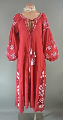 bohemian embroidered dress